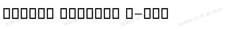 Masiro Kakumin B字体转换